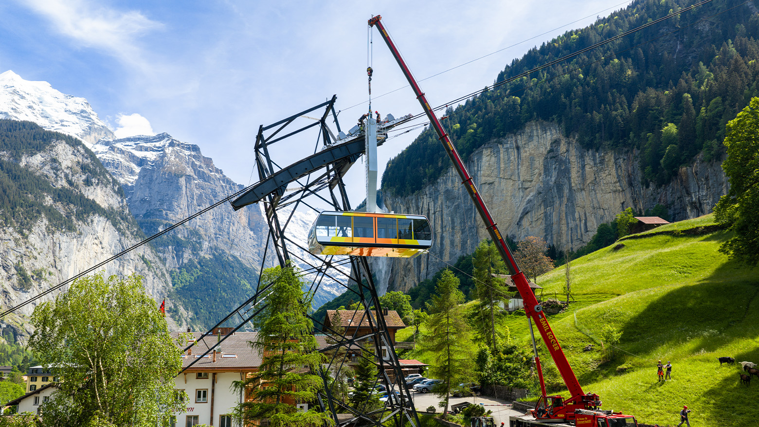 Luftseilbahn Lauterbrunnen-Grütschalp