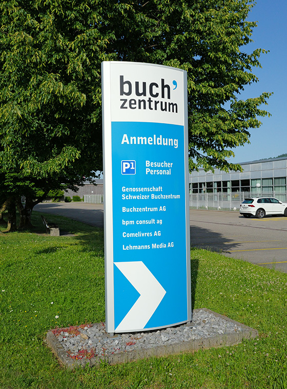 Buchzentrum Signaletik