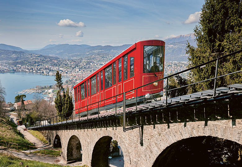 Standseilbahn Cassarate in Monte Brè, Ruvigliana