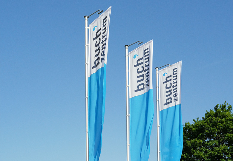 Buchzentrum Fahnen