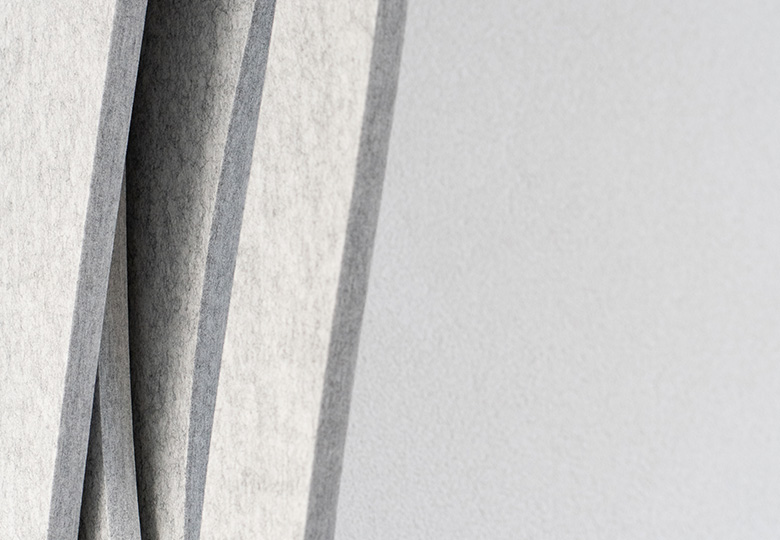 Detailaufnahme von Akustikpanele